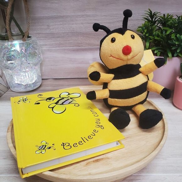 Mary Kay Bumble Bee Recording Plush 8" Stuffed Animal With Tag & Phone Book - Picture 1 of 8